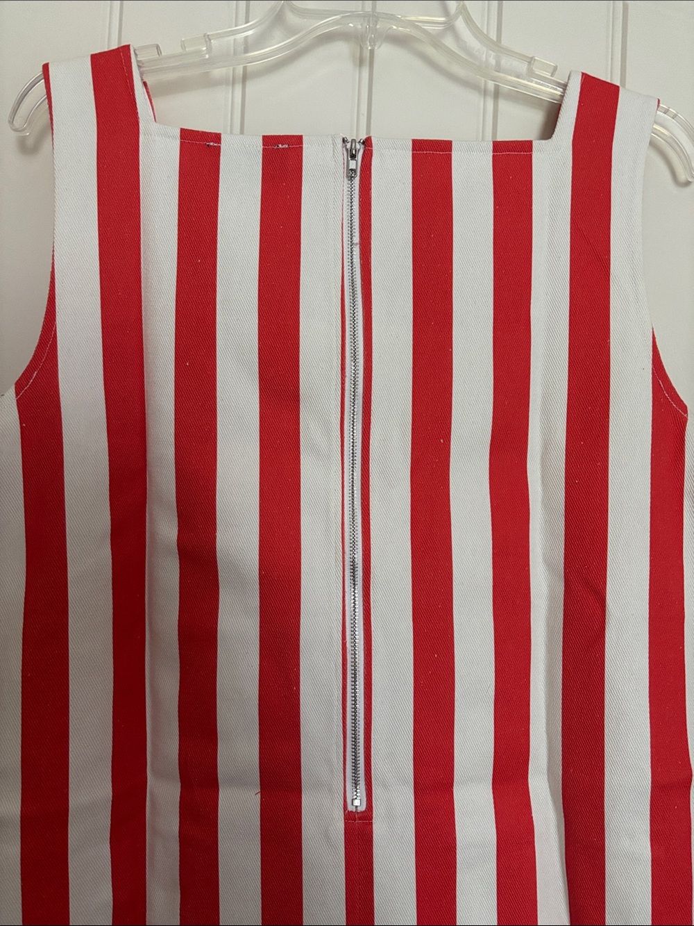 Vici Coastal Red Striped Shift Dress - Picture 9 of 9